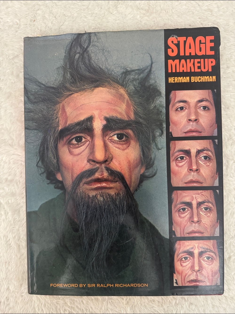 Stage Makeup: Demonstration Photographs Vintage 1974 HCDJ
